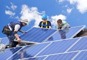 Solar power requires these panels to be installed, usually on your roof.